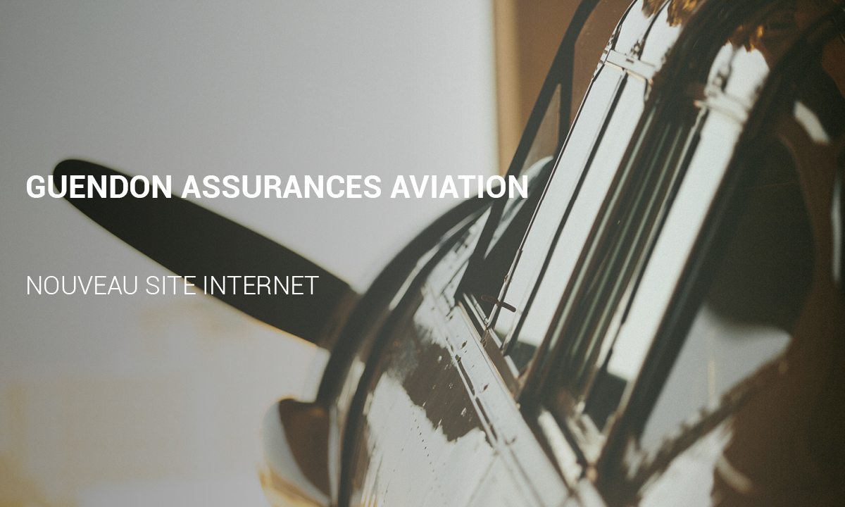 GUENDON ASSURANCES AVIATION - Nouveau site internet